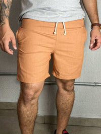 Bermuda Linho Masculino Com Cordão