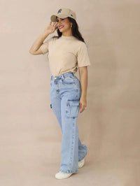 CAMAROTE WIDE CARGO JEANS LANÇAMENTO !!!