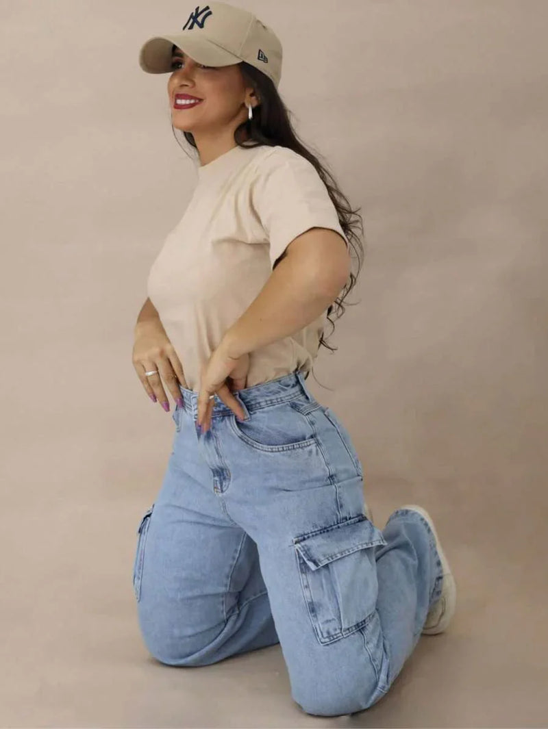 CAMAROTE WIDE CARGO JEANS LANÇAMENTO !!!