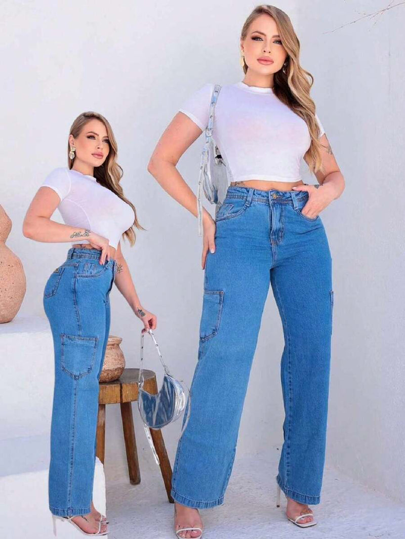 CAMAROTE WIDE CARGO JEANS LANÇAMENTO !!!