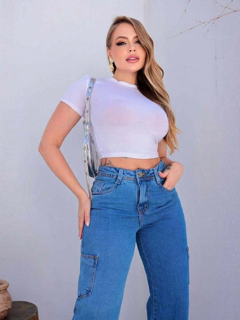 CAMAROTE WIDE CARGO JEANS LANÇAMENTO !!!