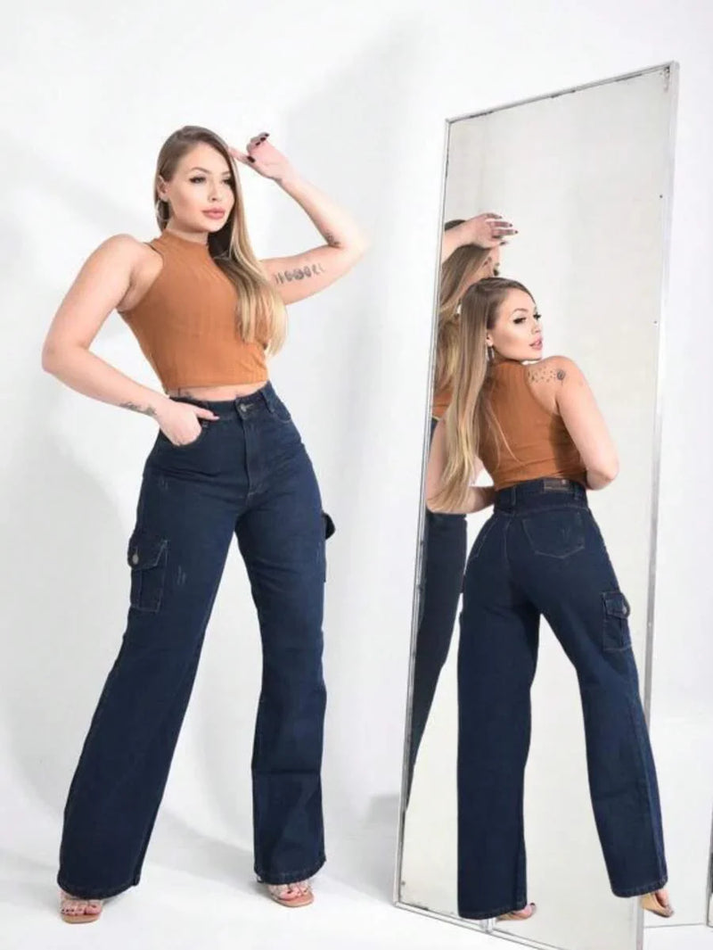 CAMAROTE WIDE CARGO JEANS LANÇAMENTO !!!