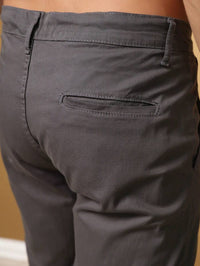 Calça Sarja Bolso Embutido Bolso Faca Sport Fino Social Masculino com Lycra Alta Durabilidade e Conforto