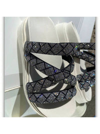 sandália papete feminina plataforma birken alta brilho ultra salto 034 confortável lançamento 2025