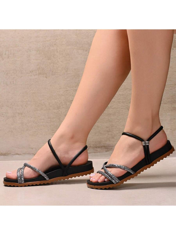 Sandalia Papete Birken Brilho Feminina Dois em Um Glitter Regulador Confortavel 2024