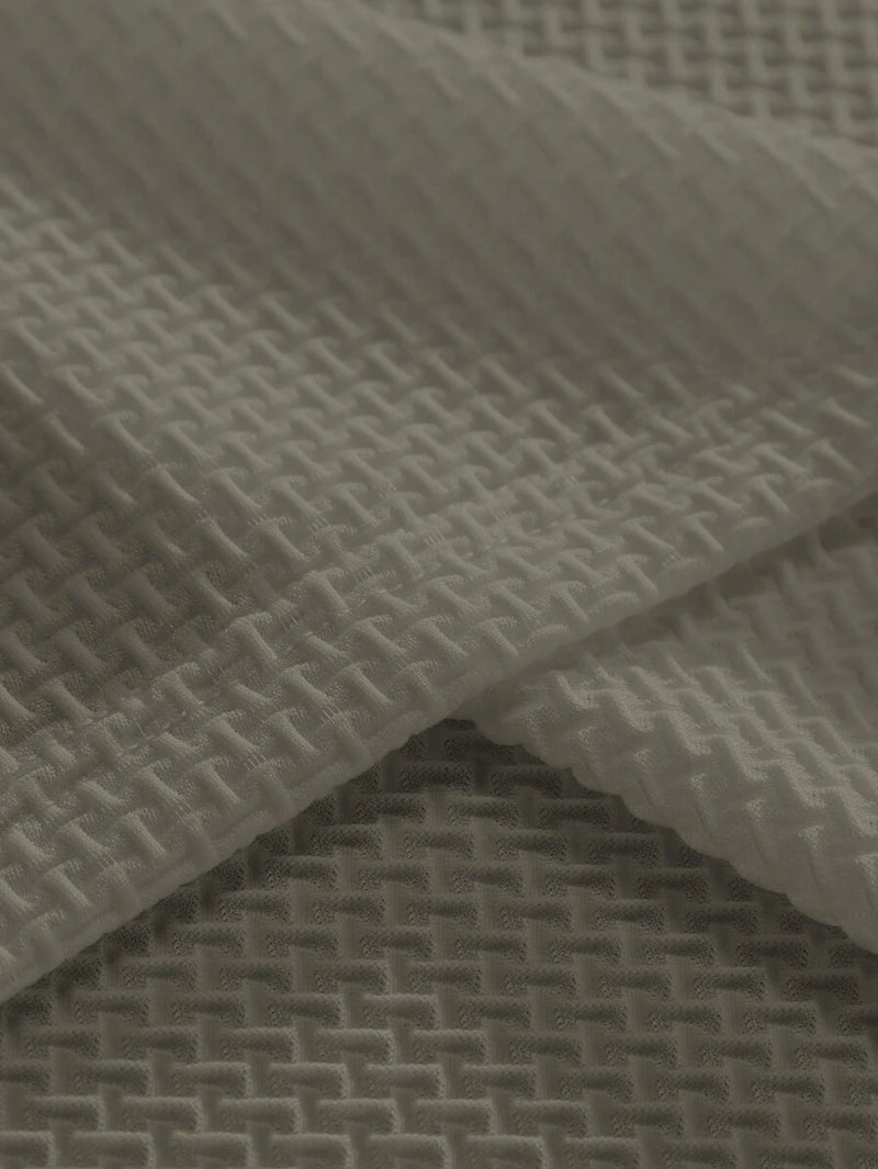 Manfinity Homme Camisa Polo Casual Masculina Sólida e Texturizada para o Verão, para Golfe