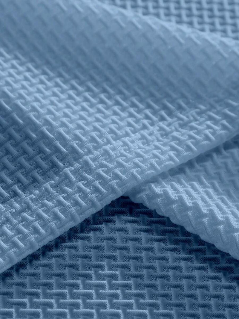 Manfinity Homme Camisa Polo Casual Masculina Sólida e Texturizada para o Verão, para Golfe