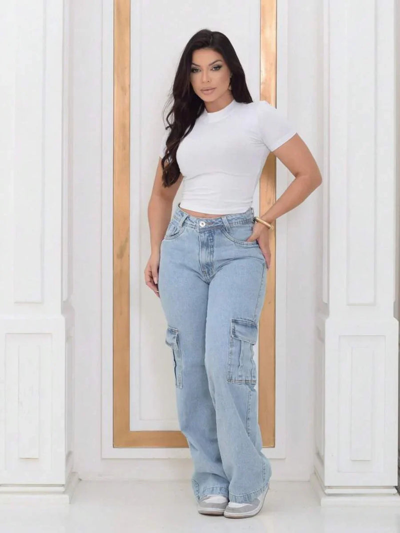 WIDE CARGO JEANS LANÇAMENTO !!!