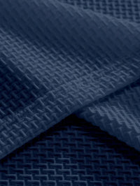 Manfinity Homme Camisa Polo Casual Masculina Sólida e Texturizada para o Verão, para Golfe