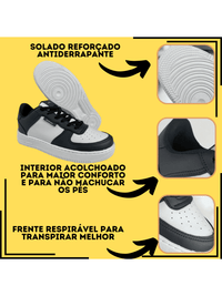 Tênis Air Casual Feminino Masculino 34 Ao 43 Várias Cores Couro Macio Confortável