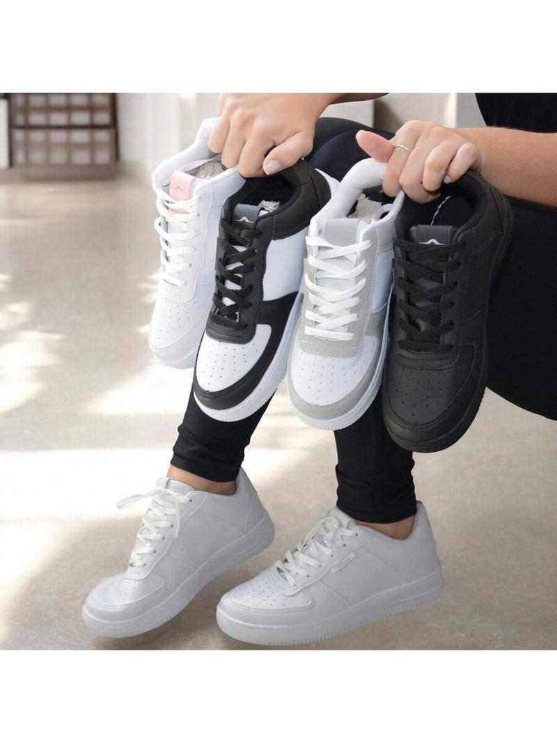 Tênis Air Casual Feminino Masculino 34 Ao 43 Várias Cores Couro Macio Confortável