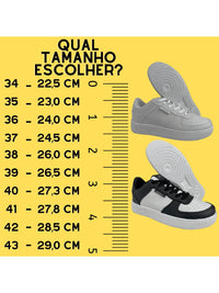 Tênis Air Casual Feminino Masculino 34 Ao 43 Várias Cores Couro Macio Confortável
