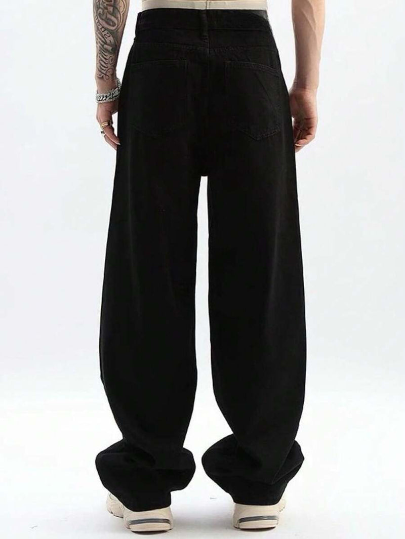 Calça Jeans Baggy Calça Balão Larga Corte Reto Carpenter UNISEX