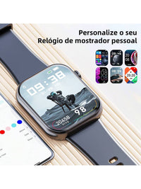 Hwagol Relógio Inteligente Atualizado 2025 (Atender/Fazer Chamadas), Tela de 1,85 Polegadas, Capacidade de Bateria de 230mAh, Relógio Inteligente Adequado para Homens e Mulheres, Rastreador de Fitness, Vários Modos Esportivos, Contador de Passos e Caloria