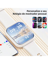 Hwagol Relógio Inteligente Atualizado 2025 (Atender/Fazer Chamadas), Tela de 1,85 Polegadas, Capacidade de Bateria de 230mAh, Relógio Inteligente Adequado para Homens e Mulheres, Rastreador de Fitness, Vários Modos Esportivos, Contador de Passos e Caloria
