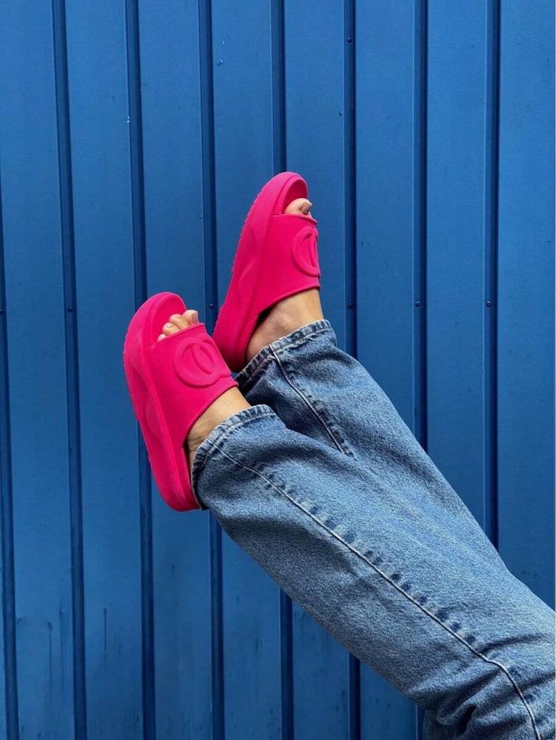 Sandália Papete Chinelo Tamanco Nuvem Flat Plataforma Blogueira