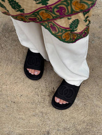 Sandália Papete Chinelo Tamanco Nuvem Flat Plataforma Blogueira