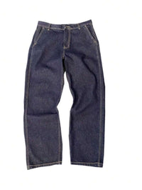 Calça Jeans Baggy Calça Balão Larga Corte Reto Carpenter UNISEX