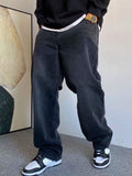Calça Jeans Baggy Calça Balão Larga Corte Reto Carpenter UNISEX