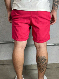 Bermuda Linho Masculino Com Cordão
