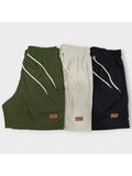 Kit 3 Shorts De Linho Premium Shorts Mauricinho Masculino Casual Basico Confortavel Detalhe Etiqueta De Couro