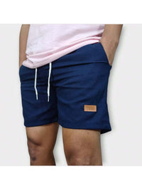 Kit 3 Shorts De Linho Premium Shorts Mauricinho Masculino Casual Basico Confortavel Detalhe Etiqueta De Couro