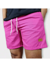 Kit 3 Shorts De Linho Premium Shorts Mauricinho Masculino Casual Basico Confortavel Detalhe Etiqueta De Couro