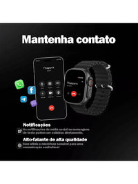 Novo relógio inteligente BML X9 ULTRA 2 2025, à prova d'água, esportivo, NFC, Bluetooth