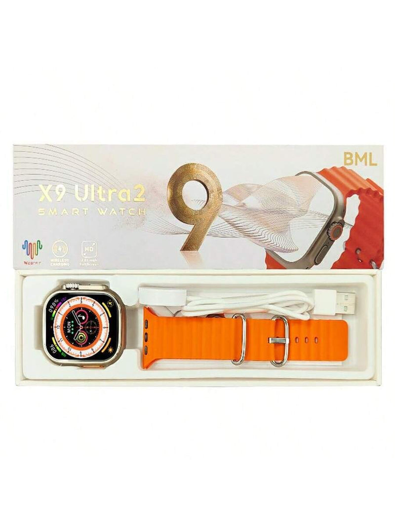 Novo relógio inteligente BML X9 ULTRA 2 2025, à prova d'água, esportivo, NFC, Bluetooth
