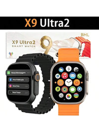 Novo relógio inteligente BML X9 ULTRA 2 2025, à prova d'água, esportivo, NFC, Bluetooth