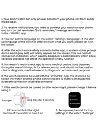 Hwagol Relógio Inteligente Atualizado 2025 (Atender/Fazer Chamadas), Tela de 1,85 Polegadas, Capacidade de Bateria de 230mAh, Relógio Inteligente Adequado para Homens e Mulheres, Rastreador de Fitness, Vários Modos Esportivos, Contador de Passos e Caloria