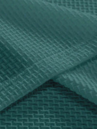 Manfinity Homme Camisa Polo Casual Masculina Sólida e Texturizada para o Verão, para Golfe