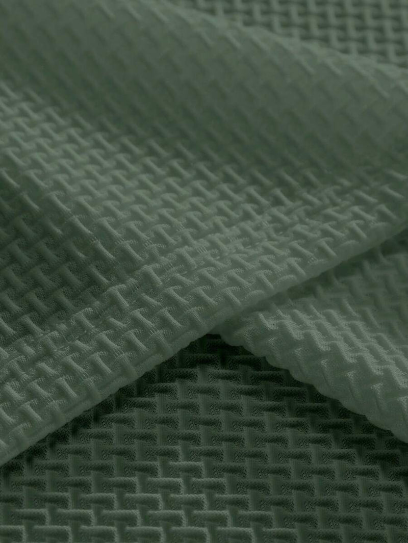 Manfinity Homme Camisa Polo Casual Masculina Sólida e Texturizada para o Verão, para Golfe