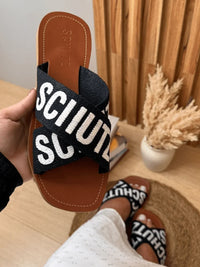 Sandália Feminina Flat X Clássica Rasteira Verão Macia Leve Estilosa  Rasteirinha Casual Dia a Dia Confortável