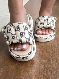 Sanadalia Chinelo Papete Slide Feminino Confortavel Palmilha Plana Moda