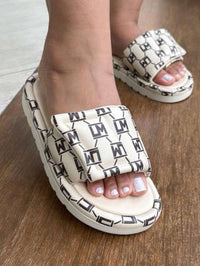 Sanadalia Chinelo Papete Slide Feminino Confortavel Palmilha Plana Moda