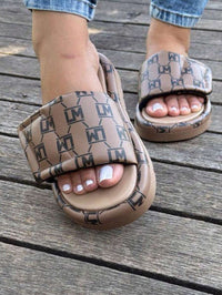 Sanadalia Chinelo Papete Slide Feminino Confortavel Palmilha Plana Moda