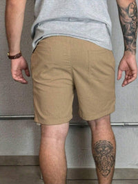 Bermuda Linho Masculino Com Cordão