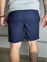 Bermuda Linho Masculino Com Cordão