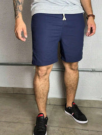 Bermuda Linho Masculino Com Cordão