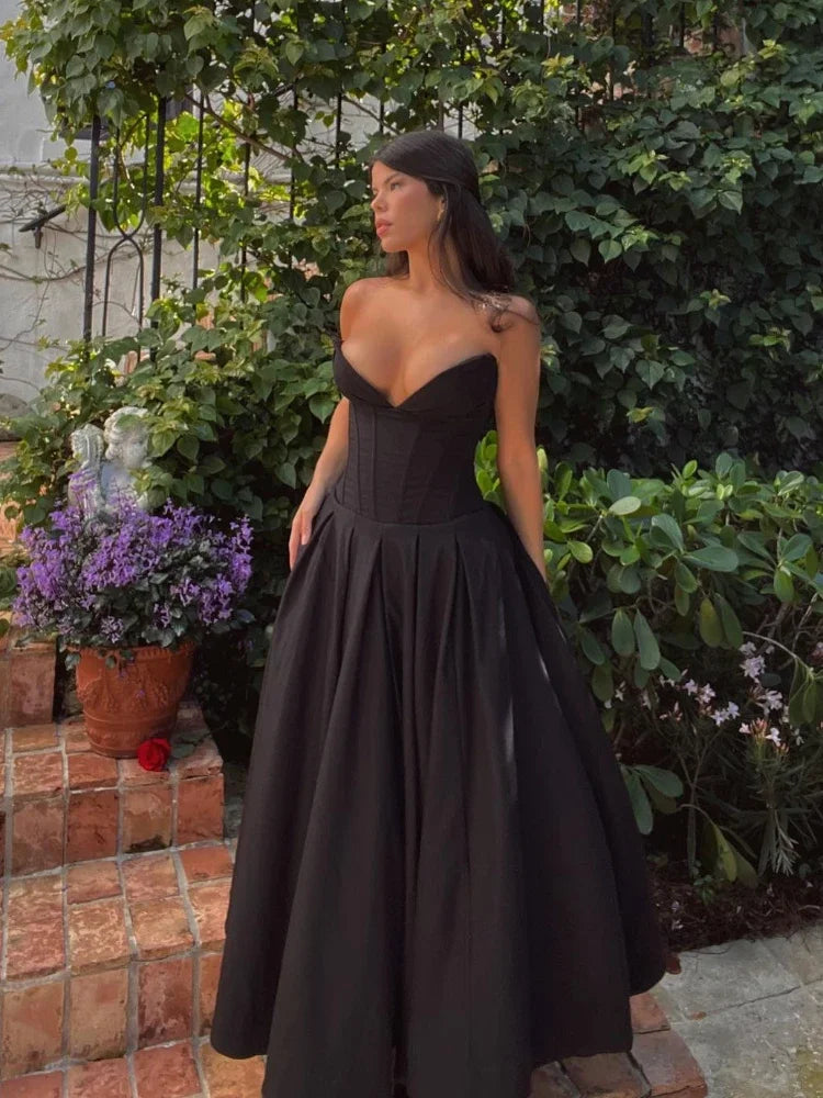 Vestido Longo Tomara que Caia Elegante - Ideal para Eventos Especiais