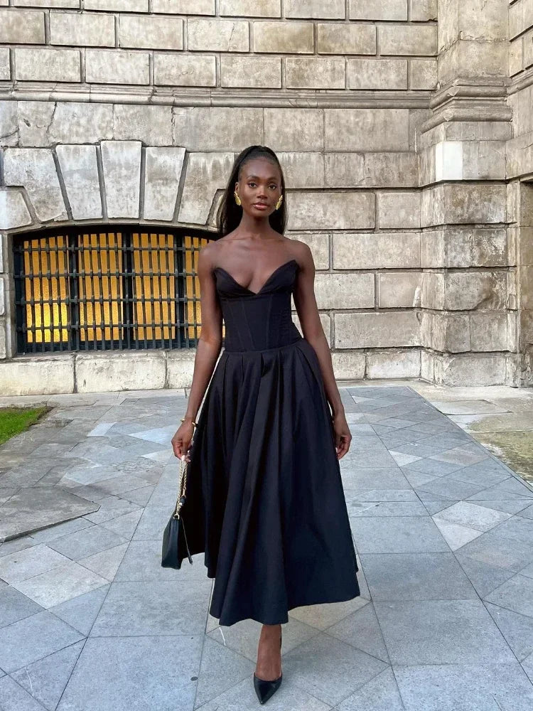Vestido Longo Tomara que Caia Elegante - Ideal para Eventos Especiais