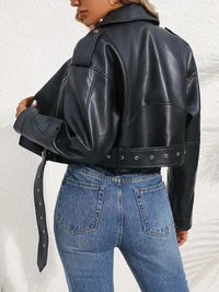 Jaqueta de Couro Lazarelle Rocker