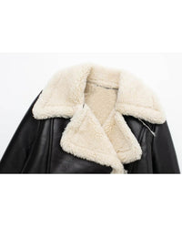 Jaqueta Lazarelle Melina Forro Peluciado